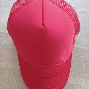 Red Trucker Hat
